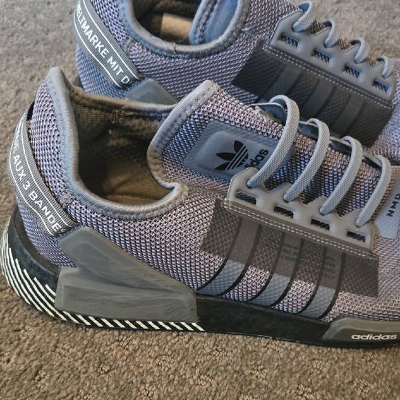 Adidas Gray NMD Sneakers with Boost Midsole - Picture 2 of 4